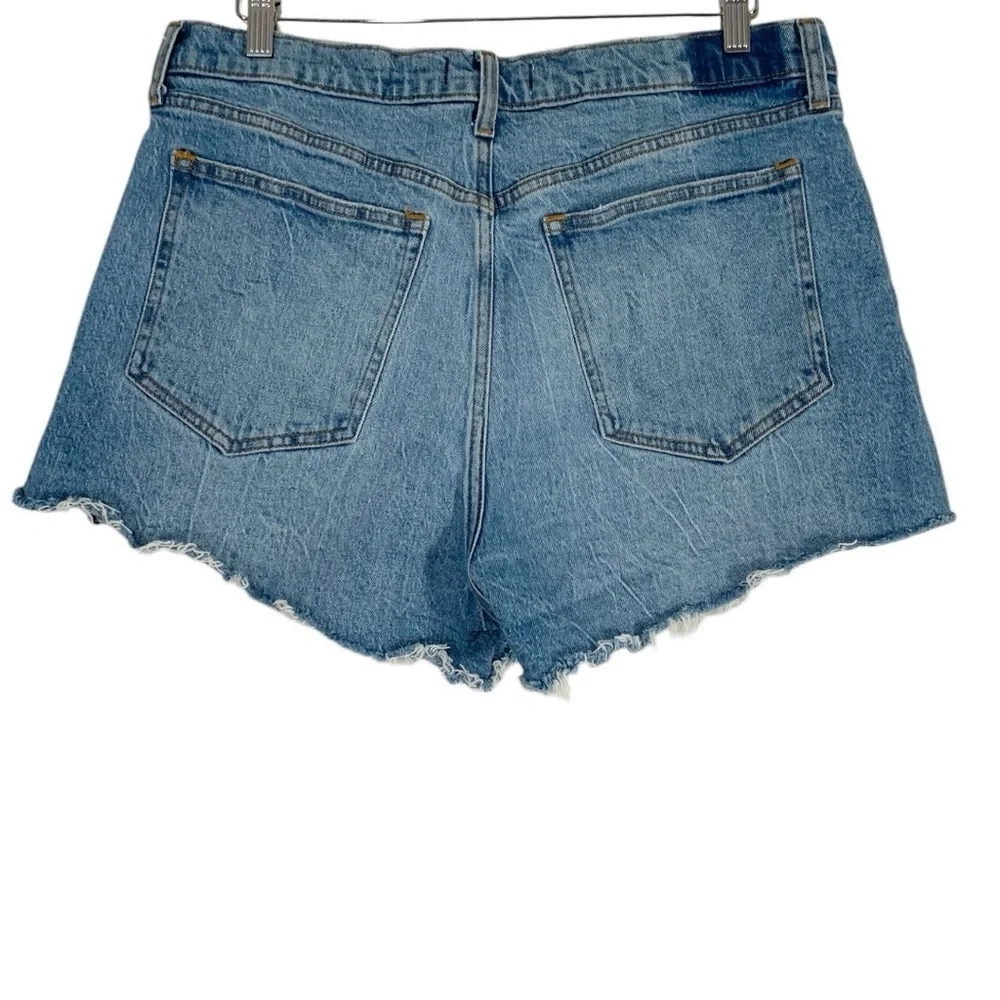 Abercrombie & Fitch High Rise Mom Shorts Size 33 - Picture 4 of 10